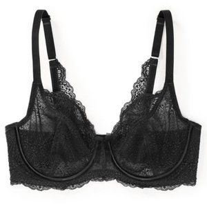 Adore Me Unlined Plus Wings Back Bra